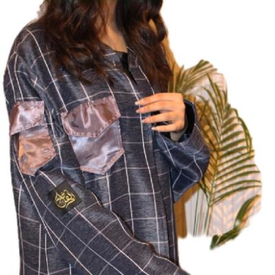 عباية ملونة بتصميم فخم